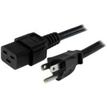 DYNAMICFUNCTION 6 ft. 14 AWG Computer Power Cord NEMA 5-15P to C19 DY170587